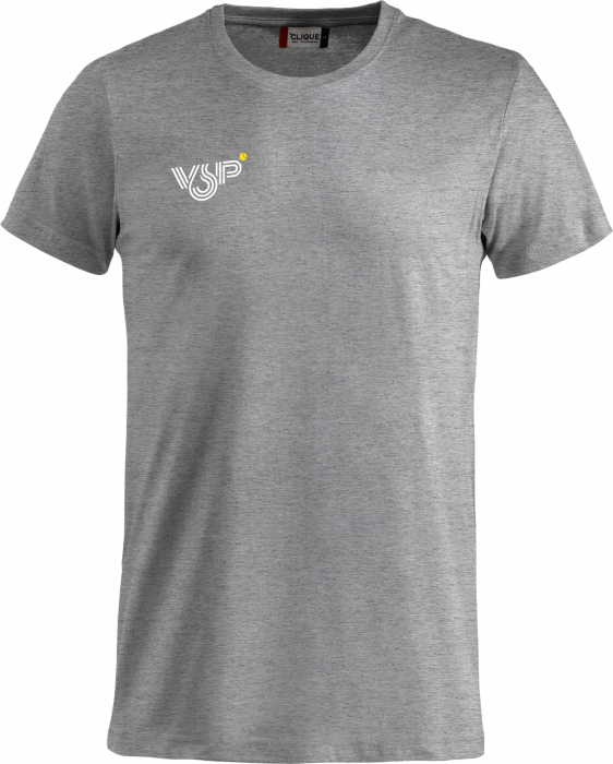 Clique - Vsp Bomulds T-Shirt Herre - Grå